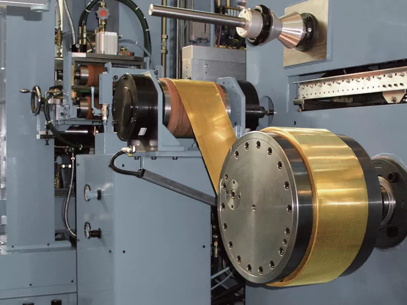 Aukšto tikslumo vario lydinio juostos šalto valcavimo staklynas